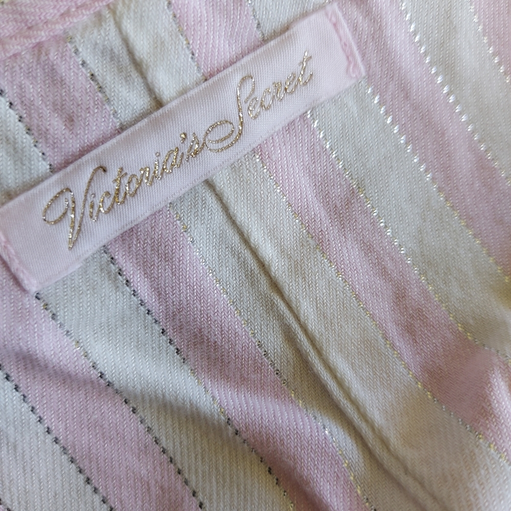 Victoria secret Flanel tie Romper size XL New - Picture 14 of 15